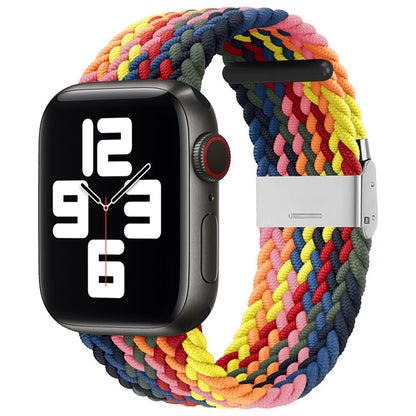 Λουράκι Techsuit W032 για Apple Watch 49mm / 46mm / 45mm / 44mm / 42mm Series, Πολύχρωμο Ροζ