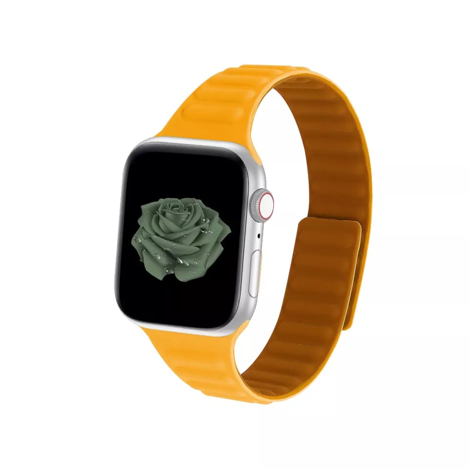 Λουράκι Techsuit W035 για Apple Watch 42mm / 41mm / 40mm / 38mm Series, Πορτοκαλί