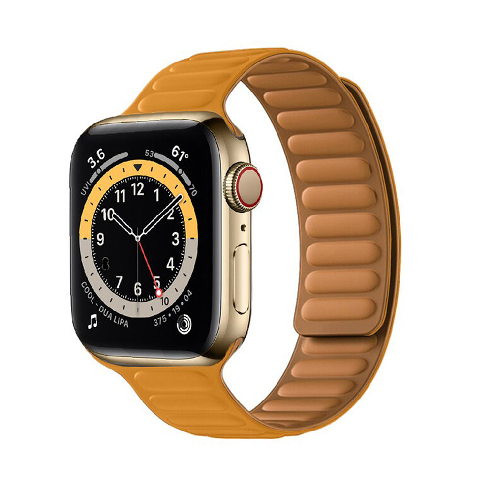 Λουράκι Techsuit W035 για Apple Watch 42mm / 41mm / 40mm / 38mm Series, Πορτοκαλί