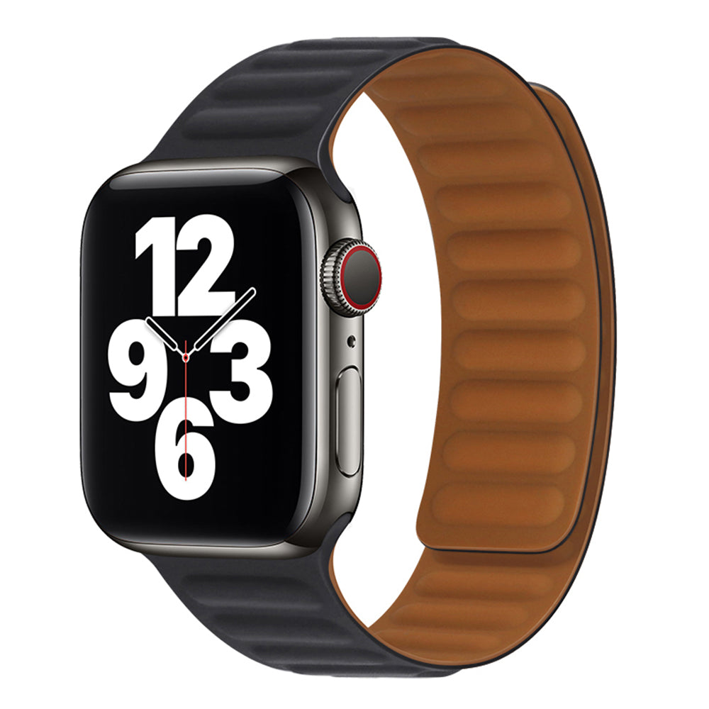 Λουράκι Techsuit W035 για Apple Watch 49mm / 46mm / 45mm / 44mm / 42mm Series, Μαύρο