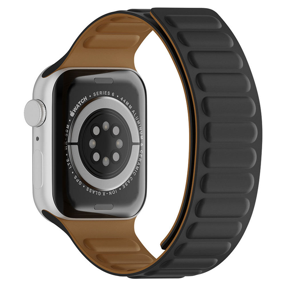 Λουράκι Techsuit W035 για Apple Watch 49mm / 46mm / 45mm / 44mm / 42mm Series, Μαύρο
