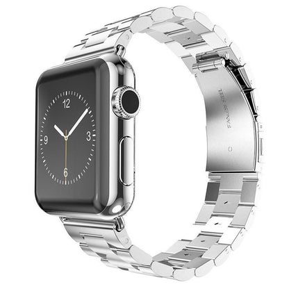 Λουράκι Techsuit W036 για Apple Watch 42mm / 41mm / 40mm / 38mm Series, Ασημί