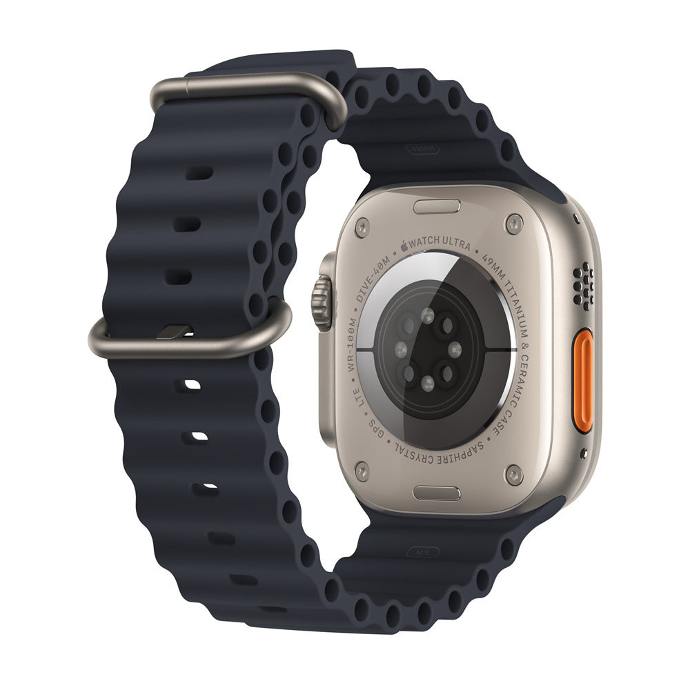Λουράκι Techsuit W038 για Apple Watch 42mm / 41mm / 40mm / 38mm Series, Μαύρο