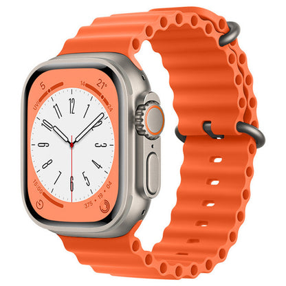 Λουράκι Techsuit W038 για Apple Watch 42mm / 41mm / 40mm / 38mm Series, Πορτοκαλί