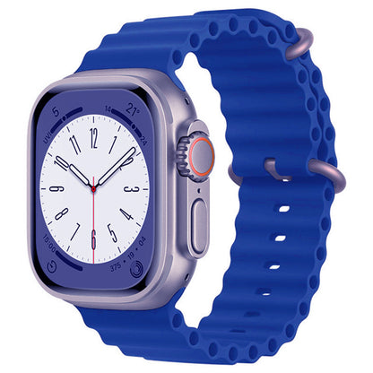 Λουράκι Techsuit W038 για Apple Watch 49mm / 46mm / 45mm / 44mm / 42mm Series, Μπλε