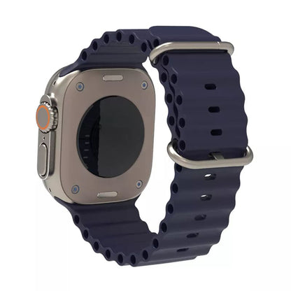 Λουράκι Techsuit W038 για Apple Watch 49mm / 46mm / 45mm / 44mm / 42mm Series, Μπλε σκούρο