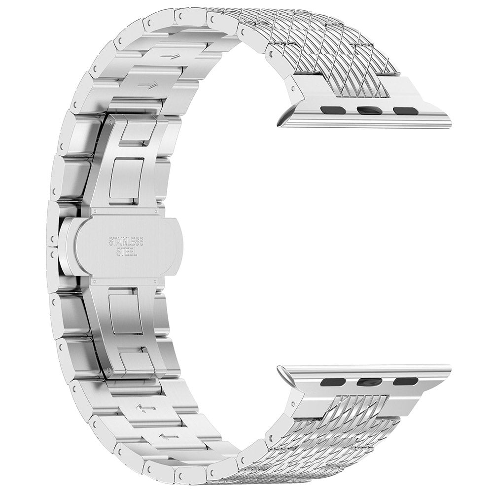 Λουράκι Techsuit W052 για Apple Watch 42mm / 41mm / 40mm / 38mm Series, Ασημί