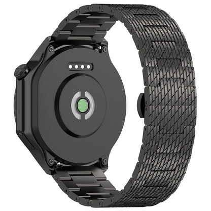 Λουράκι Techsuit W052 για Huawei Watch / Xiaomi Watch Series, 22mm, Μαύρο