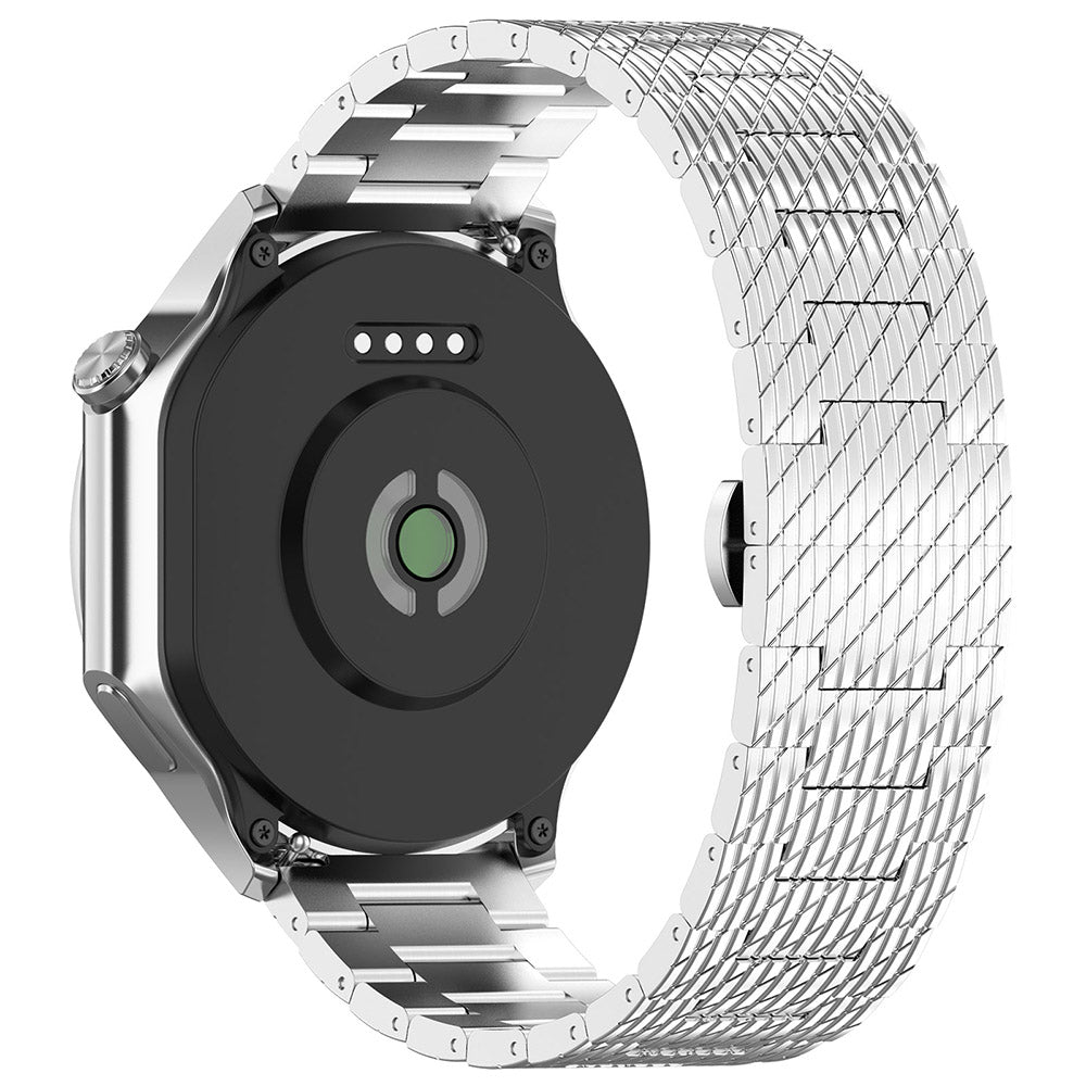 Λουράκι Techsuit W052 για Samsung Galaxy Watch / Huawei Watch Series, 20mm, Ασημί
