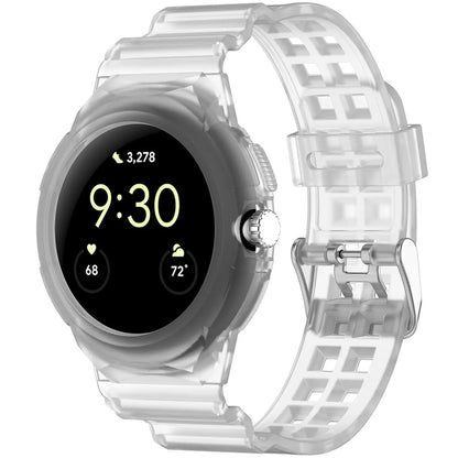 Λουράκι Techsuit W065 για Google Pixel Watch 3 41mm / Watch 2 / Watch, Διάφανο