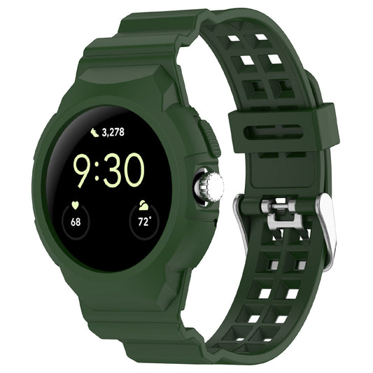 Λουράκι Techsuit W065 για Google Pixel Watch 3 41mm / Watch 2 / Watch, Πράσινο