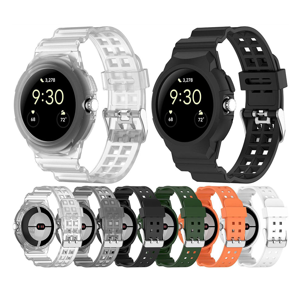 Λουράκι Techsuit W065 για Google Pixel Watch 3 41mm / Watch 2 / Watch, Πράσινο