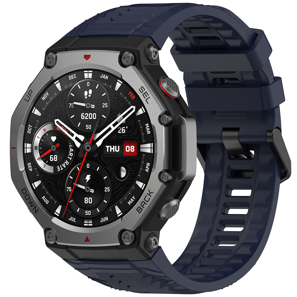 Λουράκι Techsuit W067 για Amazfit T-Rex 3, Μπλε Ναυτικό