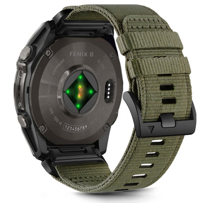 Λουράκι Techsuit W070 για Garmin Watch Fenix / Forerunner Series, 22mm, Σκούρο Πράσινο