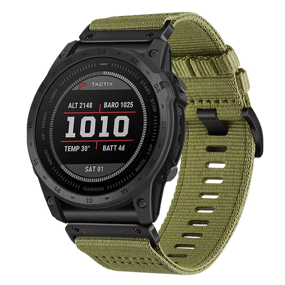 Λουράκι Techsuit W070 για Garmin Watch Fenix Series, 26mm, Πράσινο