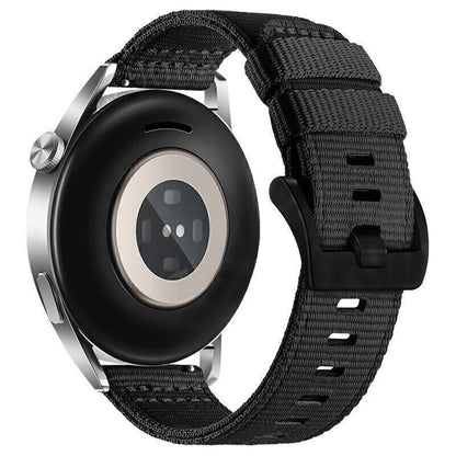 Techsuit W070 Strap for Samsung Galaxy Watch / Huawei Watch Series, 20mm, Black