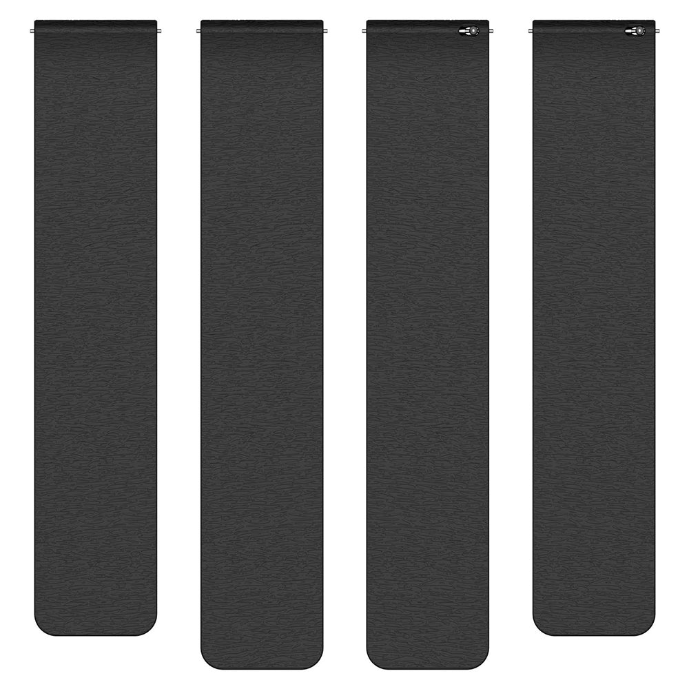 Λουράκι Techsuit W074 για Huawei Watch / Garmin Watch Series, 18mm, Γκρι Πορτοκαλί