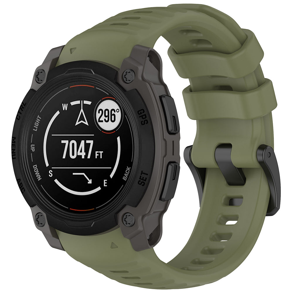 Λουράκι Techsuit W076 για Garmin Instinct E 45mm, Πράσινο