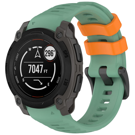 Λουράκι Techsuit W076 για Garmin Instinct E 45mm, Ανοιχτό Πράσινο