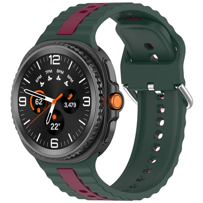 Λουράκι Techsuit W078 για Samsung Galaxy Watch 8 Classic / Watch8 44mm / Watch 8 40mm, Σκούρο Πράσινο
