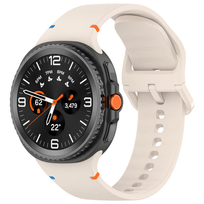 Λουράκι Techsuit W079 για Samsung Galaxy Watch 8 Classic / Watch8 44mm / Watch 8 40mm, Μπεζ