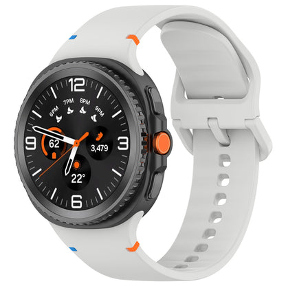 Λουράκι Techsuit W079 για Samsung Galaxy Watch 8 Classic / Watch8 44mm / Watch 8 40mm, Γκρι