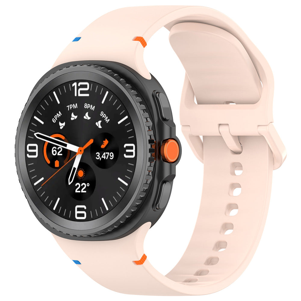 Λουράκι Techsuit W079 για Samsung Galaxy Watch 8 Classic / Watch8 44mm / Watch 8 40mm, Ροζ