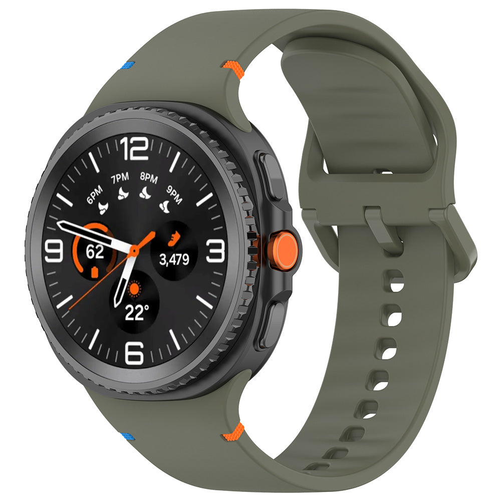 Λουράκι Techsuit W079 για Samsung Galaxy Watch 8 Classic / Watch8 44mm / Watch 8 40mm, Πράσινο