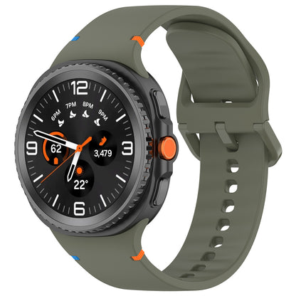 Λουράκι Techsuit W079 για Samsung Galaxy Watch 8 Classic / Watch8 44mm / Watch 8 40mm, Πράσινο