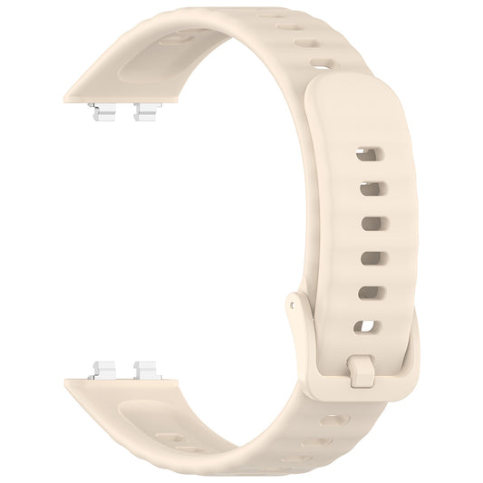 Λουράκι Techsuit W082 για Huawei Band 11 / 11 Pro, Κρεμ
