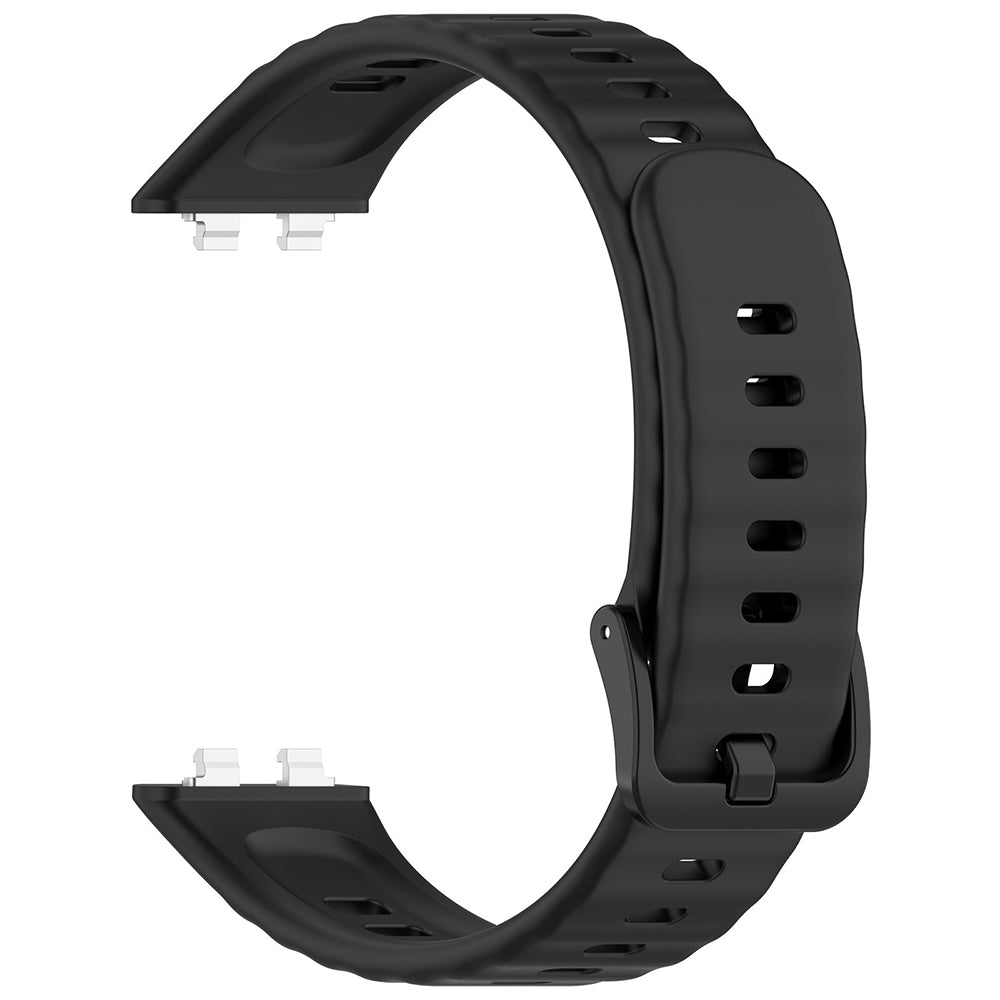 Λουράκι Techsuit W082 για Huawei Band 11 / 11 Pro, Μαύρο