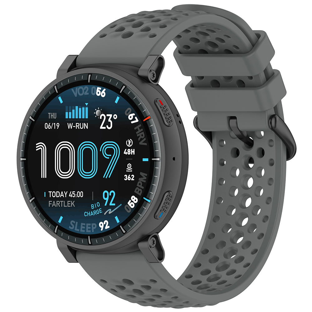 Λουράκι Techsuit W083 για Amazfit Watch / Samsung Watch Series, 22mm, Γκρι