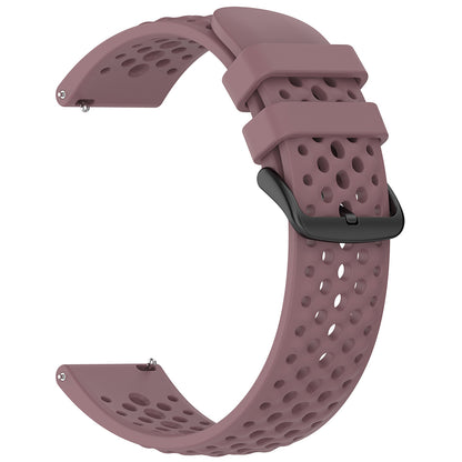 Λουράκι Techsuit W083 για Amazfit Watch / Samsung Watch Series, 22mm, Μωβ