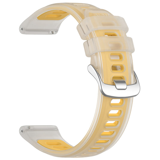 Λουράκι Techsuit W084 για Samsung Galaxy Watch / Huawei Watch Series, 20mm, Κίτρινο