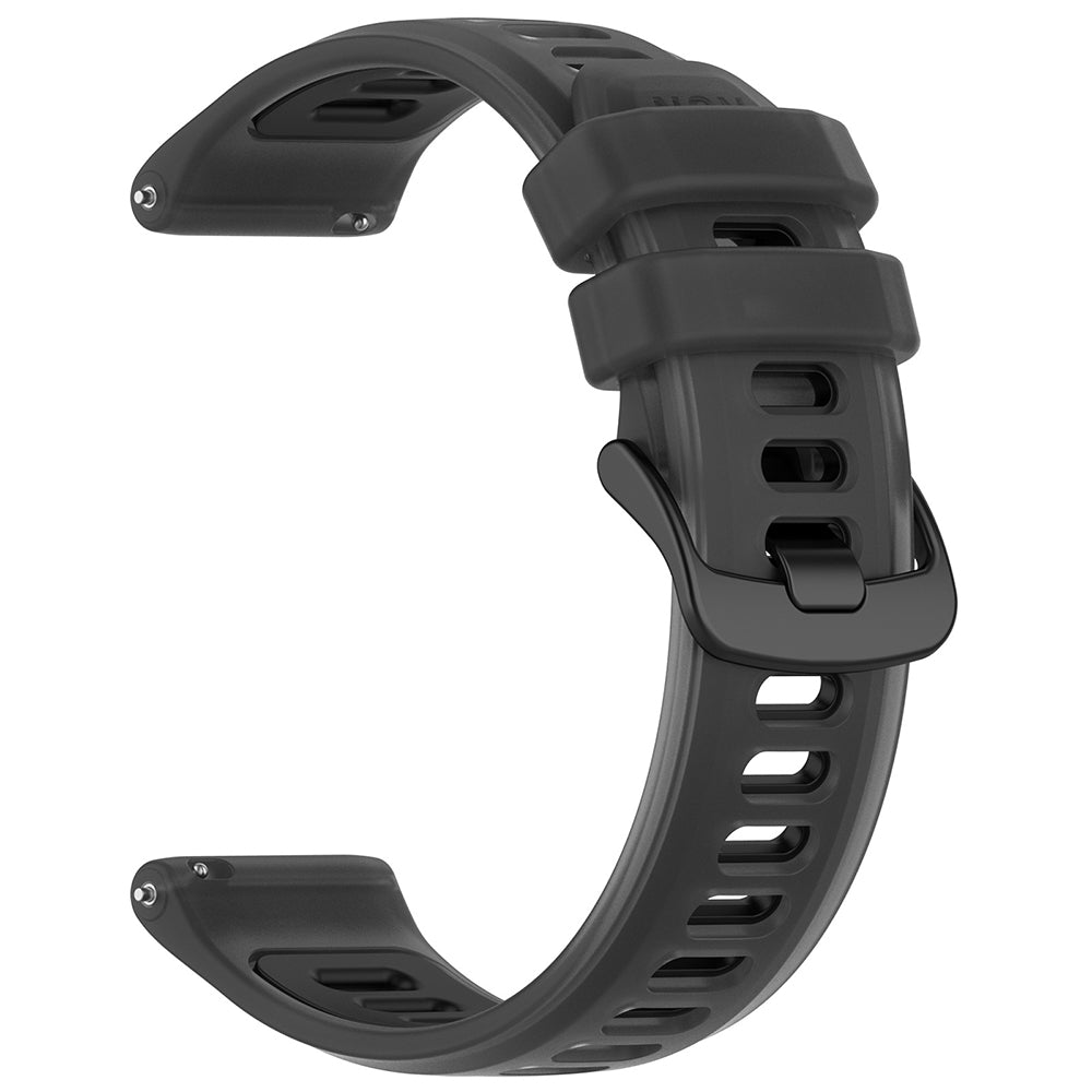 Techsuit W084 Strap for Samsung Galaxy Watch / Huawei Watch Series, 22mm, Black