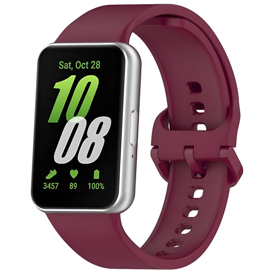 Λουράκι Techsuit W086 για Samsung Galaxy Fit3 R39M, Βυσσινί