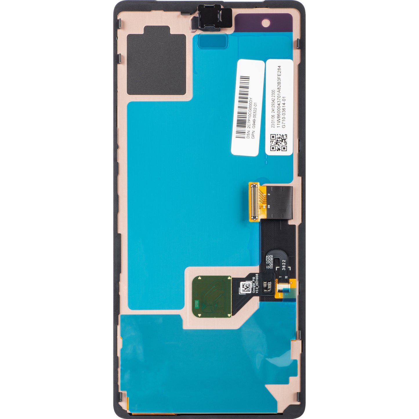 Οθόνη αφής Google Pixel 7, πακέτο σέρβις G949-00322-01 