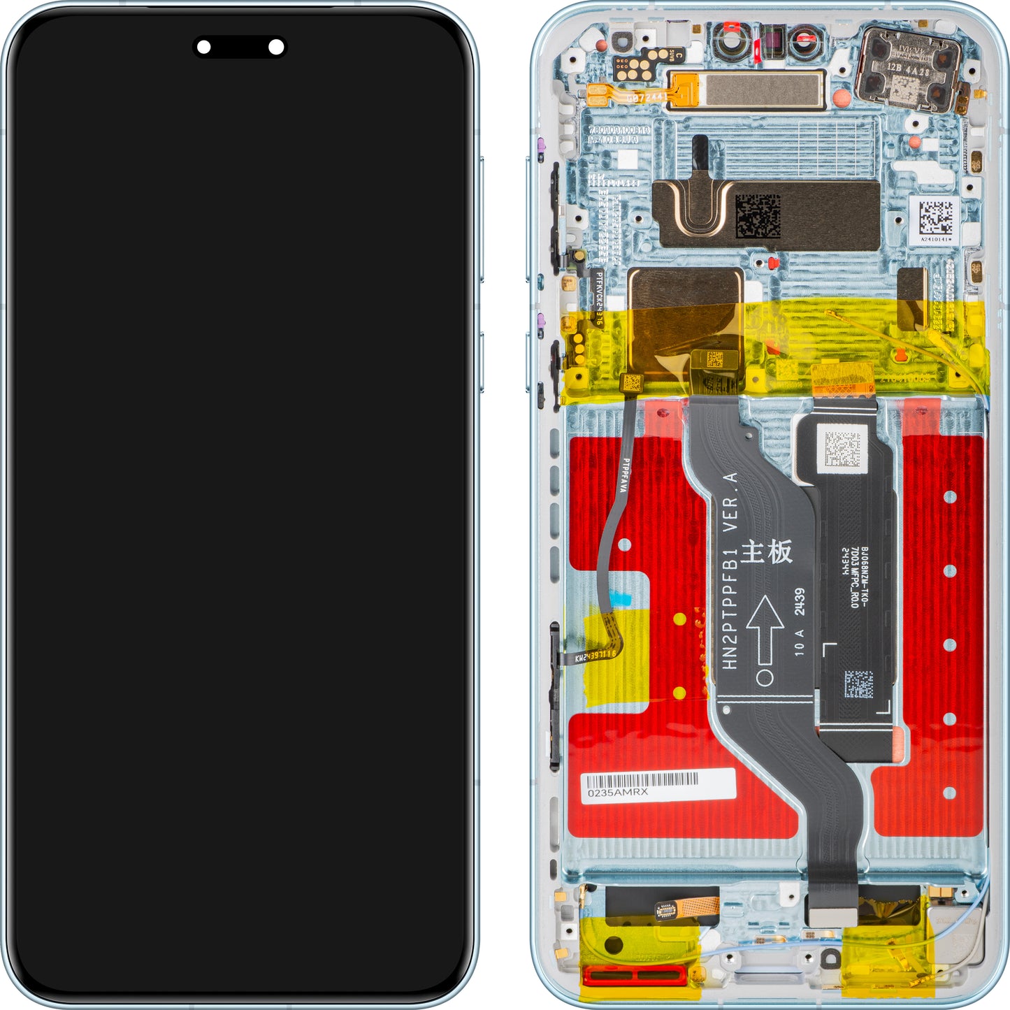 Display με Touchscreen Honor Magic7 Pro, με Πλαίσιο, Μπλε (Breeze Blue), Service Pack 0235AMRX