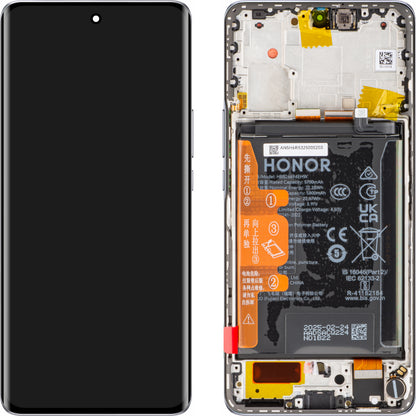 Οθόνη με Αφής Honor X50, με Πλαίσιο και Μπαταρία, Ασημί, Service Pack 0235AGJH