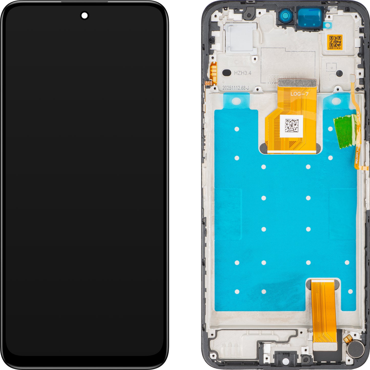 Οθόνη με οθόνη αφής Honor 400 Smart 5G, με Πλαίσιο, Μαύρο, Service Pack 0235AQSX