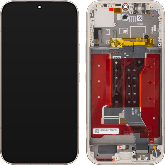 Οθόνη με οθόνη αφής Honor 600 Pro, με πλαίσιο, χρυσό (Golden White), Service Pack 0235ATTV