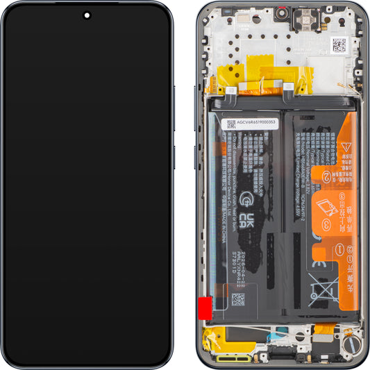 Οθόνη με οθόνη αφής Honor Magic8 Lite, με πλαίσιο και μπαταρία, μαύρο (Midnight Black), Service Pack 0235ARUT