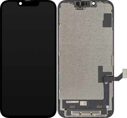 Οθόνη με Αφή JK για Apple iPhone 16e, με Πλαίσιο, Έκδοση LCD In-Cell IC Movable, Μαύρη