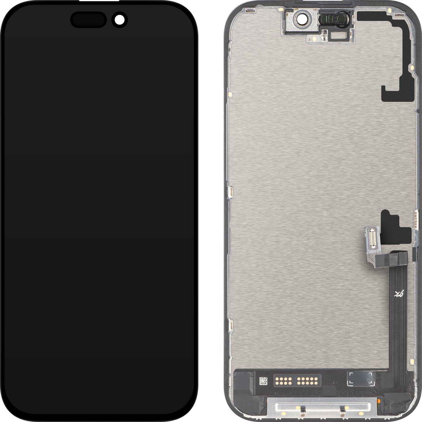 Οθόνη με Touchscreen JK για Apple iPhone 17, με Πλαίσιο, Έκδοση LCD In-Cell IC Movable, Μαύρο