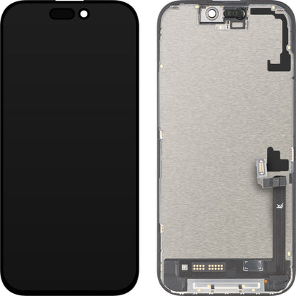 Οθόνη με Touchscreen JK για Apple iPhone 17, με Πλαίσιο, Έκδοση LCD In-Cell IC Movable, Μαύρο