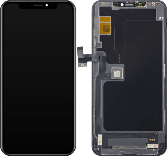 Οθόνη αφής JK για Apple iPhone 11 Pro Max, με πλαίσιο, έκδοση LCD εντός κυψέλης, μαύρο