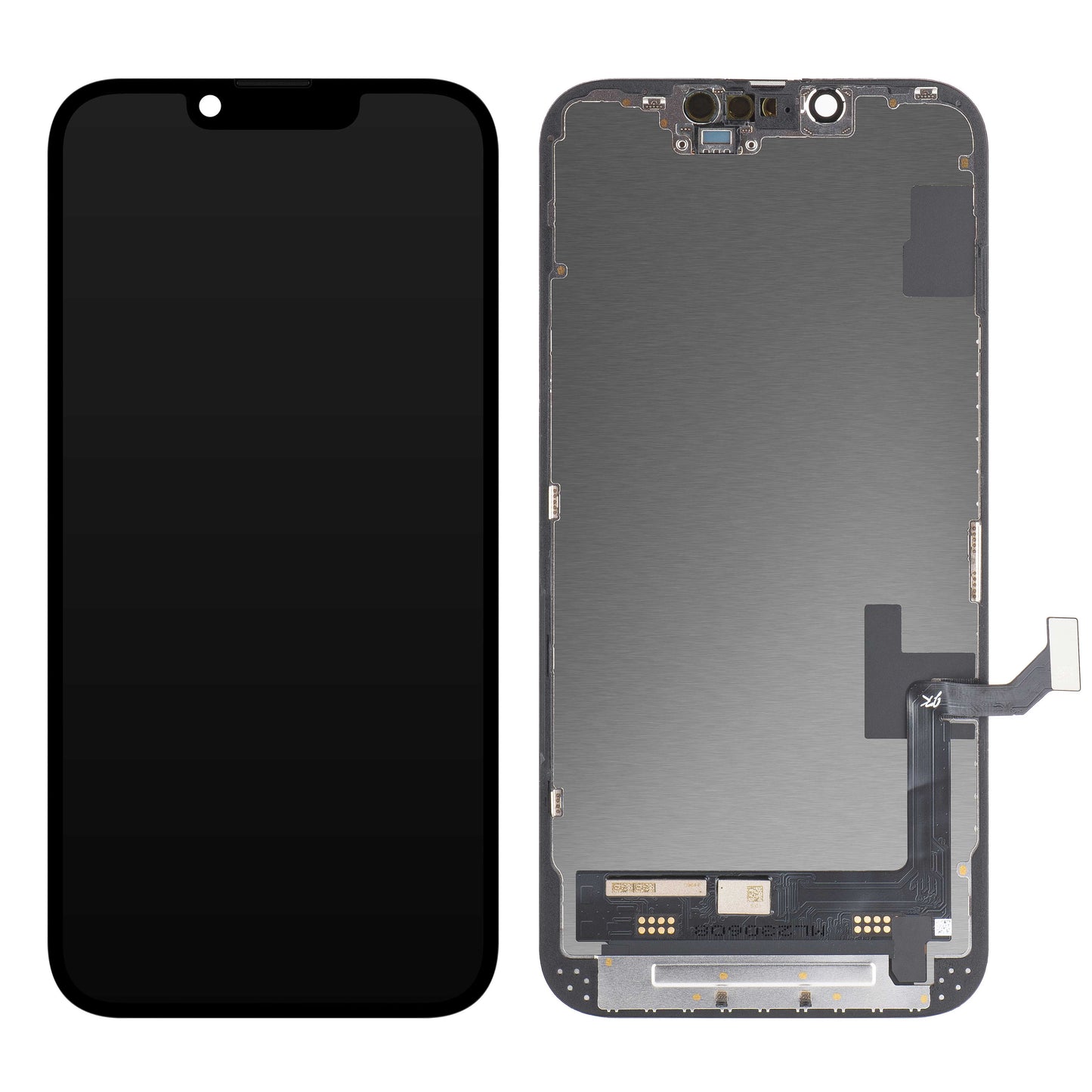 Οθόνη αφής JK για Apple iPhone 14, με πλαίσιο, έκδοση LCD εντός κυψέλης, μαύρο 