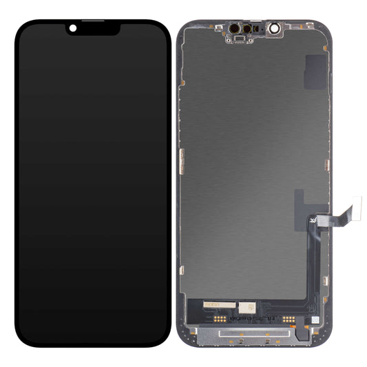 Οθόνη αφής JK για Apple iPhone 14 Plus, με πλαίσιο, έκδοση LCD εντός κυψέλης, μαύρο 