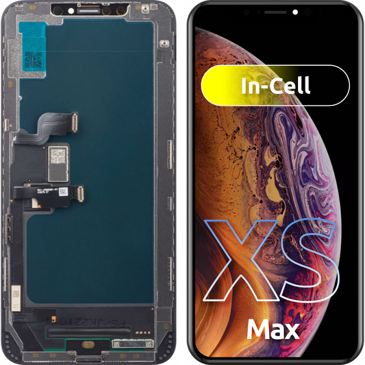 Touchscreen Display JK for Apple iPhone XS Max, with Frame, In-Cell LCD Version, Black