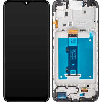 Οθόνη με οθόνη αφής Motorola Moto E20, με πλαίσιο, μαύρο, ανταλλακτικό 5D68C19457